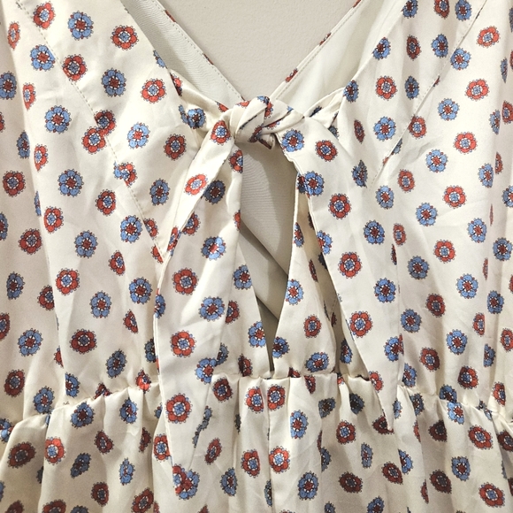 Tularosa - Amelia Polka Dot Scarf Romper - Size M - Picture 12 of 15